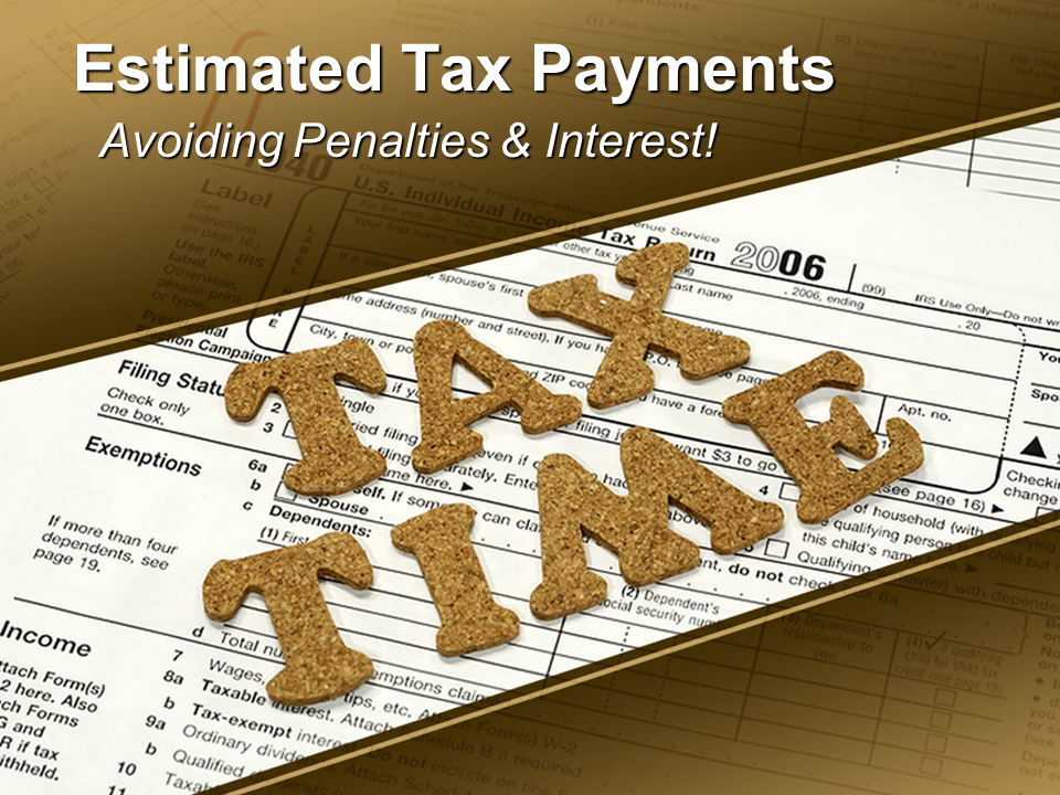california quarterly estimated tax payments 2019